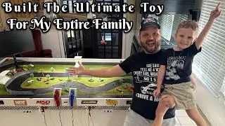 🏁 Building the Ultimate AFX Slot Car Track for My Son! | Family Project with Motion RC