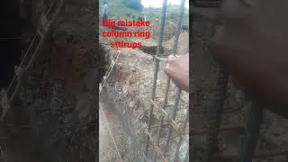 big mistake of column sttirups by#construction #building #sitesabeseltiktokbailadiciembre
