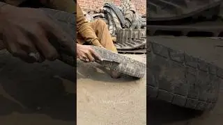 Amazing Process Art Tyre Cutting 🛞