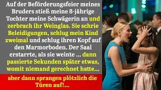 Schwägerin schlug meine 8-Jährige brutal – Sekunden später öffneten sich die Türen plötzlich