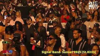 Shelly & The Signal Band live in St.Kitts- Sunset 2025