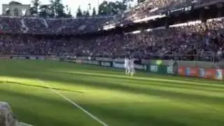 Galaxy vs Earthquakes 6/30/12 Beckham Scores Free Kick