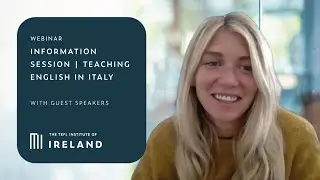 Teaching English in Italy Webinar
