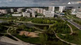 Moscow spring 2016 timelapse