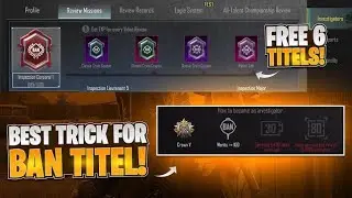 Investigation Title Review Video &Get Free |investigation Title | #pubgmobile #pubg