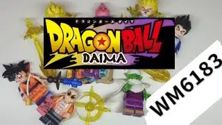 LEGO Dragon Ball Daima | WM6183 | minifiguras no oficiales | goku / Vegeta / maestro rochi / pagi