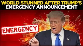 TRUMP LIVE | EMERGENCY IN US? Trump Drops A Bombshell | Trump Latest News | US Govt Shutdown LIVE