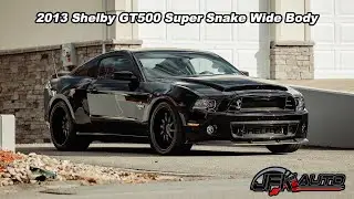 850 + Horsepower 2013 Shelby GT500 Super Snake Wide Body - JFK Auto