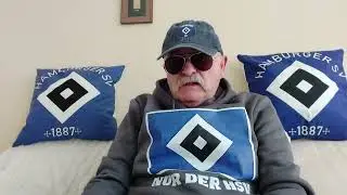 💟Helm Peter schickt Kevin Keegan Genesungrüße von Hamburg nach England 💟