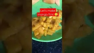 Let's make mango firni at home |mango pudding 😋💓#viral #viralshort #shortvideo #shortsfeed