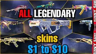 all legendary guns in cod mobile  | cod mobile season 1 to 10