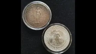 2018 St Helena Silver Trade Dollar Restrike