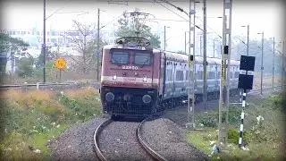 ET WAP4 flying away with  HABIBGANJ JABALPUR JAN SHATABDI EXPRESS