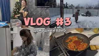 VLOG#3 | Будни | Готовим  | Убираю елку |