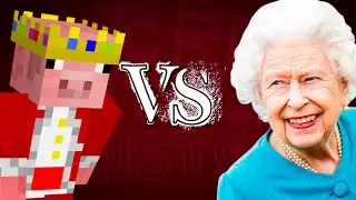 Technoblade vs The Queen. Epic Rap Battles of History