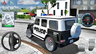 US Police Mercedes Benz AMG G63 Theft Car Rescue - Police Simulator : Car Patrol  - Android Gameplay