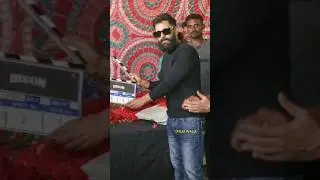 #ChiyaanVikram at #BISON Pooja..💥 Shoot started Today in Thirunelveli.. #DhruvVikram #MariSelvaraj