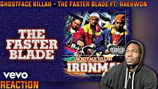 Ghostface Killah - The Faster Blade (Official Audio) ft. Raekwon REACTION!