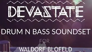 Devastate Drum N Bass Soundset for Waldorf Blofeld - Jump Up/ Liquid/ Atmospheric DnB Patches 2021