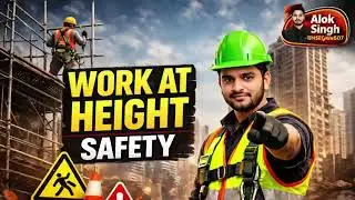 Work at height Safety 🛟🦺#viral #construction #workplacesafety #youtube #safetytraining #safety 