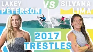 LAKEY PETERSON vs SILVANA LIMA Semifinals 2017 Swatch Pro at Trestles FULL HEAT REPLAY