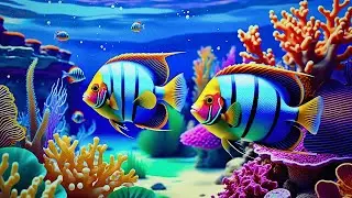 The Best 4K Aquarium 🐠 Dive Into The Mesmerizing Underwater Realm, Sea Jellyfish, Coral Reefs