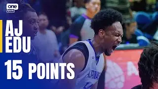 AJ Edu DELIVERS 15 PTS for Gilas vs. Macau 🫡 | 2025 Gilas Send-off Showdown