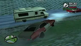 Crazy Driving in Los Santos! CJ is Back Behind the Wheel! #gtasanandreas #gaming #driving 