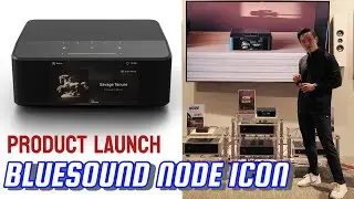 Запуск продукта BLUESOUND NODE ICON, распаковка и демонстрация