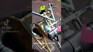 chopper bicycle by Milan m.