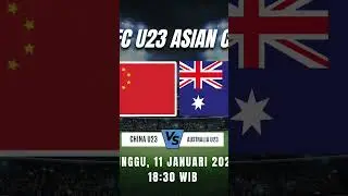 CHINA U23 VS AUSTRALIA U23 I AFC U23 ASIAN CUP #asian #china #australia #shorts #video #viral