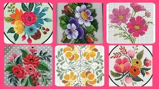 Dusuti center design for bed sheet, table cover/Cross stitch design for middle