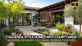 Discover Hacienda Style Homes with Courtyards and Modern Spanish Colonial Touches
