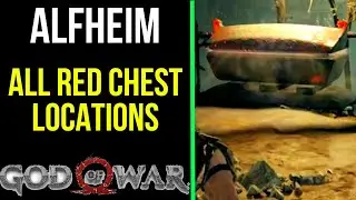 God of War - All Red Chests Locations for Alfheim (Lake of Light)
