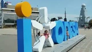 Odessa City Promenade. Прогулка по центру Одессы (4K Video)
