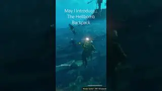 The Greatest Weapon In Helldivers 2 History: The Hellbomb Backpack #helldivers2