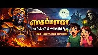 எமதர்மராஜா கார்ட்டூன் உலகத்தில்?! 😱 |Thriller Fantasy Cartoon Story Tamil Mystic Dream Stories Tamil