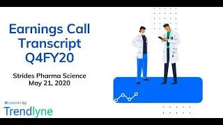 Strides Pharma Science Earnings Call for Q4FY20 and Full Year