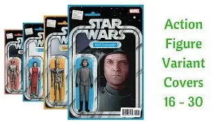 Star Wars Action Figure Variants Covers Issues 16 to 30 | Bossk's Bounty