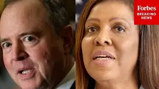 Schiff Asked: Letitia James Ran On Prosecuting Trump&mdash;How Is Her Indictment Different From That?