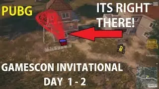 PUBG GAMESCON HIGHLIGHTS DAY 1-2 - Playerunkown's Battlegrounds