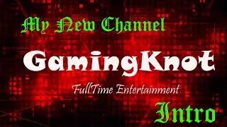 My New YouTube Channel Intro