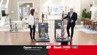 Shark&reg; DuoClean&trade; Powered Lift-Away Speed&trade; vs. Dyson&reg; Cinetic&trade; Big Ball