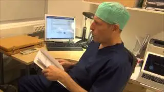 Jarkko Paloniemi silmien laserleikkauksessa Medilaserilla
