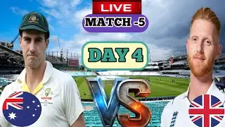England vs Australia Ashes Day 4 Live | AUS Batting | ENG vs AUS Live Score & Ball by Ball