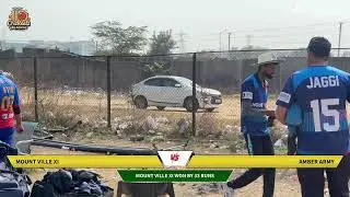 Amber Army vs Mount Ville XI | Live - Gurugram ( Gurgaon ) R-M 1 Cricket (R-MAX)
