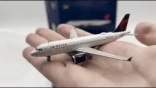 Gemini Jets Delta Airlines Airbus A320 GJDAL2094 1:400 Unboxing Showcase
