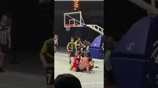Greatest fight in basketball ever seen...#shorts #edit #omg #viral #basketball #fight
