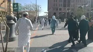 Suasana Hari Jum'at di kota Madinah 