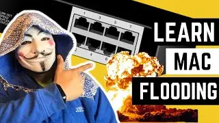 how to do mac flooding | CAM table flooding | hacker vlog